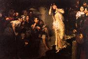 Jeno Gyarfas The Ordeal of the Bier oil painting